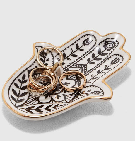 Hamsa Hand Ring Tray